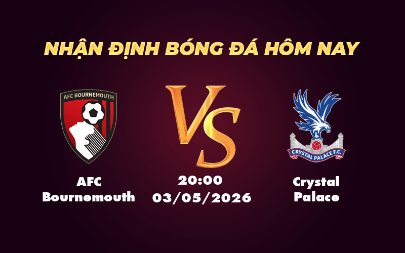 afc bournemouth crystal palace 03 05 ngoai hang anh