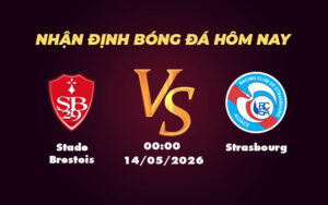 stade brestois strasbourg 14 05 ligue 1